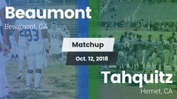 Matchup: Beaumont  vs. Tahquitz  2018