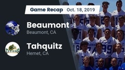 Recap: Beaumont  vs. Tahquitz  2019