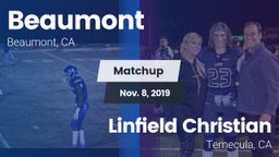 Matchup: Beaumont  vs. Linfield Christian  2019