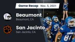 Recap: Beaumont  vs. San Jacinto  2021