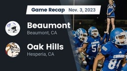 Recap: Beaumont  vs. Oak Hills  2023