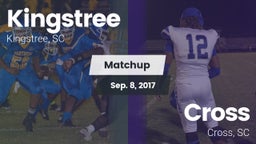 Matchup: Kingstree High vs. Cross  2017