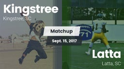 Matchup: Kingstree High vs. Latta  2017