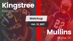 Matchup: Kingstree High vs. Mullins  2017