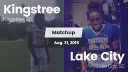 Matchup: Kingstree High vs. Lake City  2018