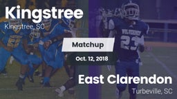 Matchup: Kingstree High vs. East Clarendon  2018