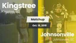 Matchup: Kingstree High vs. Johnsonville  2018