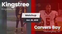 Matchup: Kingstree High vs. Carvers Bay  2018