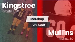 Matchup: Kingstree High vs. Mullins  2019