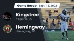 Recap: Kingstree  vs. Hemingway  2023