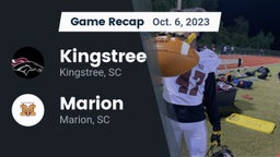Recap: Kingstree  vs. Marion  2023