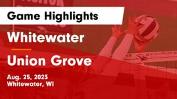 Whitewater  vs Union Grove  Game Highlights - Aug. 25, 2023