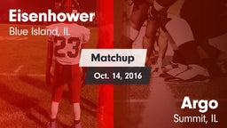 Matchup: Eisenhower High vs. Argo  2016
