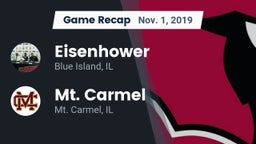 Recap: Eisenhower  vs. Mt. Carmel  2019