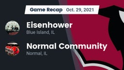 Recap: Eisenhower  vs. Normal Community  2021