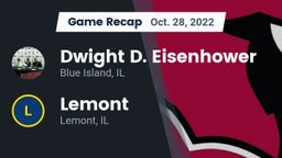 Recap: Dwight D. Eisenhower  vs. Lemont  2022