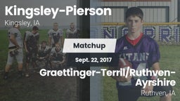 Matchup: Kingsley-Pierson vs. Graettinger-Terril/Ruthven-Ayrshire  2017