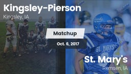 Matchup: Kingsley-Pierson vs. St. Mary's  2017