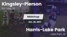 Matchup: Kingsley-Pierson vs. Harris-Lake Park  2017