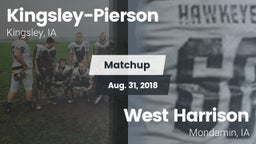 Matchup: Kingsley-Pierson vs. West Harrison  2018