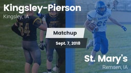 Matchup: Kingsley-Pierson vs. St. Mary's  2018