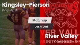 Matchup: Kingsley-Pierson vs. River Valley  2018