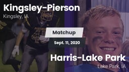 Matchup: Kingsley-Pierson vs. Harris-Lake Park  2020