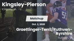 Matchup: Kingsley-Pierson vs. Graettinger-Terril/Ruthven-Ayrshire  2020