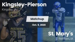 Matchup: Kingsley-Pierson vs. St. Mary's  2020