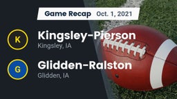 Recap: Kingsley-Pierson  vs. Glidden-Ralston  2021