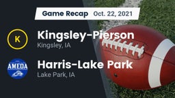 Recap: Kingsley-Pierson  vs. Harris-Lake Park  2021