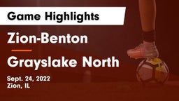 Zion-Benton  vs Grayslake North  Game Highlights - Sept. 24, 2022