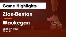 Zion-Benton  vs Waukegan Game Highlights - Sept. 27, 2022