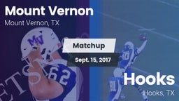 Matchup: Mount Vernon High vs. Hooks  2017
