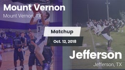 Matchup: Mount Vernon High vs. Jefferson  2018