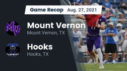 Recap: Mount Vernon  vs. Hooks  2021