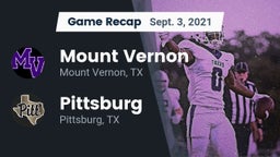 Recap: Mount Vernon  vs. Pittsburg  2021