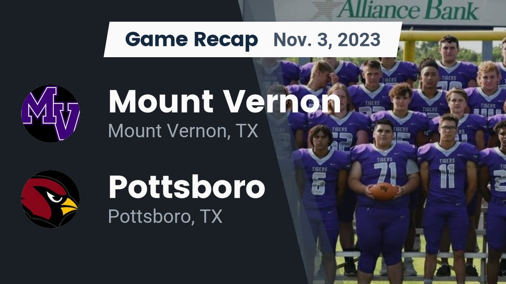 Game of the Week Preview: Mt. Vernon vs Winnsboro