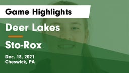 Deer Lakes  vs Sto-Rox  Game Highlights - Dec. 13, 2021