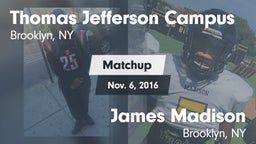 Matchup: Thomas Jefferson vs. James Madison  2016