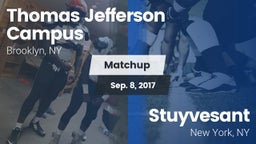 Matchup: Thomas Jefferson vs. Stuyvesant  2017