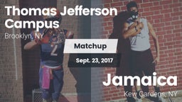 Matchup: Thomas Jefferson vs. Jamaica  2017