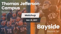 Matchup: Thomas Jefferson vs. Bayside  2017
