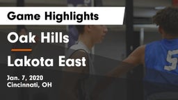 Oak Hills  vs Lakota East  Game Highlights - Jan. 7, 2020
