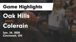 Oak Hills  vs Colerain  Game Highlights - Jan. 24, 2020