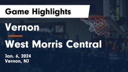 Vernon  vs West Morris Central  Game Highlights - Jan. 6, 2024