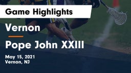 Vernon  vs Pope John XXIII  Game Highlights - May 15, 2021
