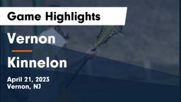 Vernon  vs Kinnelon  Game Highlights - April 21, 2023