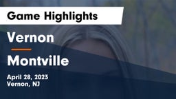 Vernon  vs Montville  Game Highlights - April 28, 2023