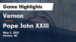 Vernon  vs Pope John XXIII  Game Highlights - May 2, 2023